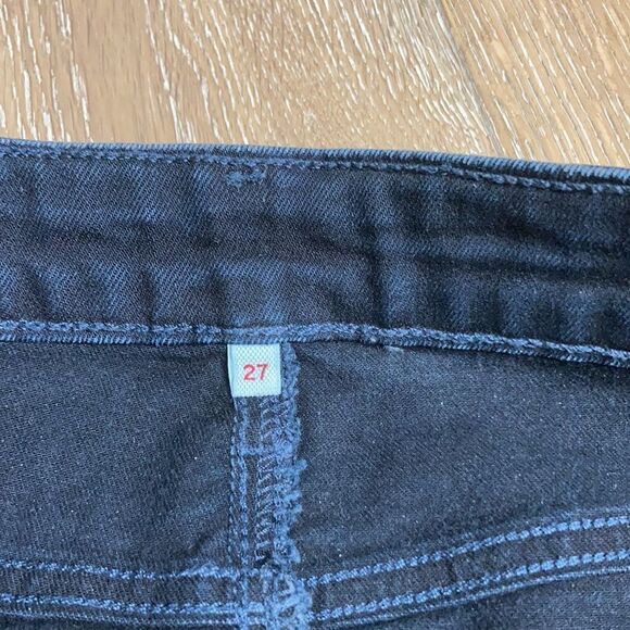 Levi’s denim pencil skirt dark wash 27 - Picture 3 of 8